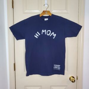Teddy Fresh by Hila Klein Hi Mom / Bye Mom Graphic T Shirt Size M